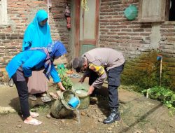 Bhabinkamtibmas Polsek Pengadegan Turun Tangan Berantas Sarang Nyamuk