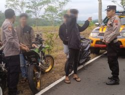 Diduga Hendak Balap Liar, Sejumlah Pemuda Diamankan Polsek Karangmoncol