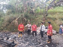 Diduga Akibat Nyala Lilin, Rumah di Rembang Purbalingga Ludes Terbakar