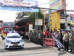 10 Bus Balik Mudik TNI-Polri untuk Masyarakat Diberangkatkan dari Cilacap ke Jakarta