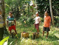 Bhabinkamtibmas Polsek Kutasari Binluh Penderes Cegah Kecelakaan Kerja