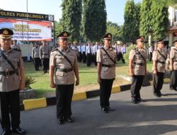 Jabatan Kabag Ops dan Tiga Kapolsek Jajaran Polres Purbalingga Berganti