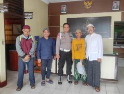 Polsek Kutasari Pertemukan Remaja Asal Kabupaten Garut dengan Orang Tuanya