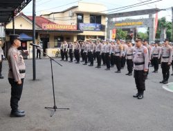 Polres Purbalingga Gelar Apel Kesiapan KRYD Pengamanan Idul Adha 1444 H