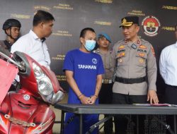 Pelaku Curanmor Diringkus Polres Purbalingga