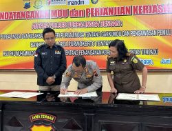 Polres Purbalingga Gelar Penandatanganan Perjanjian Kerja Sama dengan Sejumlah Lembaga