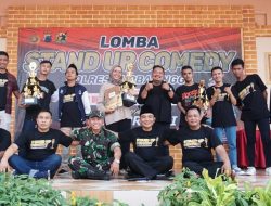 Hari Bhayangkara Ke-77, Polres Purbalingga Gelar Lomba Stand Up Commedy