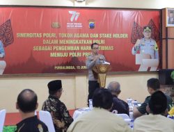 Polres Purbalingga Gelar Doa Bersama Lintas Agama