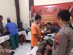 Bakti Kesehatan Hari Bhayangkara Ke-77, Polres Purbalingga Gelar Khitanan Massal