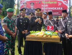 Kompak, TNI-Polri di Purbalingga Rayakan Hari Bhayangkara Ke-77