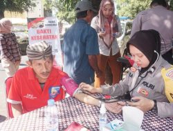 Polwan Polres Purbalingga Gelar Bakti Sosial dan Bakti Kesehatan