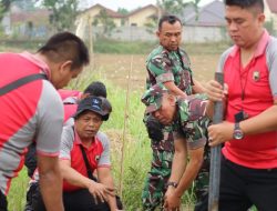 Polsek Purbalingga Gelar Kerja Bakti Persiapan Penanaman Pohon Serentak