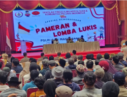 Meriahkan HUT ke-78 RI, Lemdiklat Polri Gelar Lomba Lukis