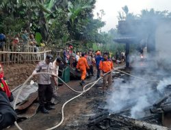 Rumah Warga Desa Karangjengkol Kutasari Kebakaran