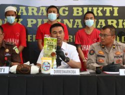 Ditresnarkoba Polda Jateng Lakukan Pemusnahan Barang Bukti, Ada 5 Kg Sabu dan 7 Kg Ganja