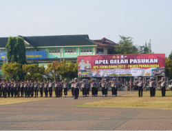 Apel Gelar Pasukan Tandai Dimulai Operasi Zebra Candi 2023 di Purbalingga