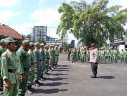 Jelang Pemilu 2024, TNI dan Polri di Bukateja Beri Pelatihan Satlinmas