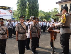 Kapolres Purbalingga Pimpin Sertijab Kasat Reskrim, Kasat Lantas dan Kapolsek Bobotsari