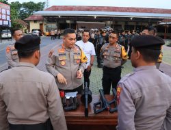 Satgasopsda Polda Jateng Gelar Supervisi Ops Mantap Brata 