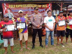 Polsek Kutasari Bersama Komunitas Gelar Lomba Merpati Kolong Piala Kapolsek 2023