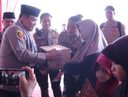 Bahagianya Warga Ciamis dapat Bantuan Sumur Bor dan Paket Sembako dari Operasi NCS Polri