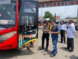 Satlantas Polres Purbalingga Gelar Pembinaan Tertib Lalu Lintas Sopir Angkutan Umum