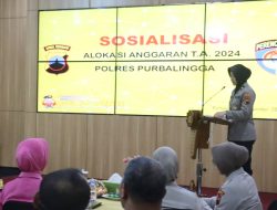 Wujud Transparansi, Polres Purbalingga Sosialisasi Anggaran Tahun 2024