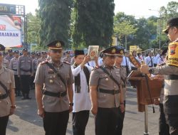 Kapolres Purbalingga Pimpin Sertijab Kasat Binmas dan Dua Kapolsek