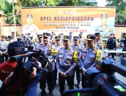 Kadiv Humas Tekankan Beberapa Hal Saat Gelar Apel Kesiapsiagaan Satgas Humas Polri Pengamanan Nataru