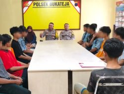 Konselor Polres Purbalingga Beri Pembinaan Psikologi Remaja Hendak Tawuran di Bukateja