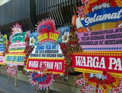 Banjir Karangan Bunga, Masyarakat Apresiasi Kinerja Ditreskrimum Polda Jateng