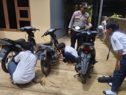 Patroli Polsek Kaligondang Temukan 7 Pemotor Pakai Knalpot Brong