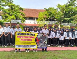 Polsek Bukateja Gandeng SMK Negeri 1 Bukateja Deklarasi Tolak Knalpot Brong