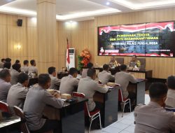 Satbinmas Polres Purbalingga Gelar Pembinaan Teknis Dukungan Operasional Bhabinkamtibmas