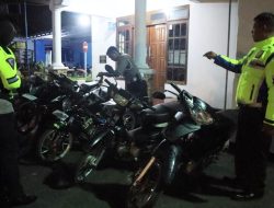 Malam Minggu, Polres Purbalingga Masih Temukan Pelanggaran Knalpot Brong