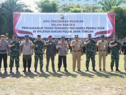 Polda Jateng Kerahkan Puluhan Ribu Personel Pengamanan Tahap Pemungutan Suara