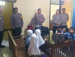 Polsek Pengadegan Ajak Anak Bermain Sambil Belajar Profesi Kepolisian 