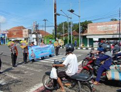 Satlantas Polres Purbalingga Gelar Sosialisasi Operasi Keselamatan Lalu Lintas Candi 2024