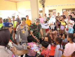 Banjir di Grobogan, Kapolda Jateng dan Pangdam Kunjungi Lokasi Pengungsian