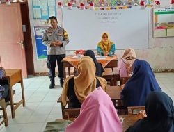 Bhabinkamtibmas Polsek Kalimanah Ajak Wali Murid Awasi Aktivitas Anak saat Ramadan