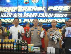 Polres Purbalingga Rilis Hasil Operasi Pekat Candi 2024