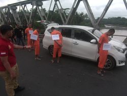 Polres PurbaIingga Gelar Rekonstruksi Kasus Pembunuhan Sopir Truk