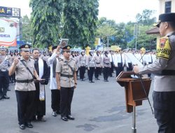 Kapolres Purbalingga Pimpin Sertijab Dua Kapolsek