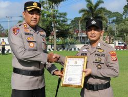 Tangkap Pelaku Curanmor Saat Lepas Dinas, Personel Polda Lampung Dapat Hadiah Sekolah Inspektur Polisi dari Kapolri