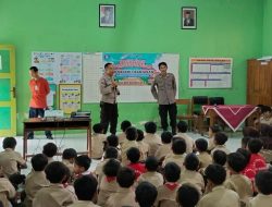 Polsek Bojongsari Sosialisasi Cegah Perundungan di SD Negeri 1 Banjaran