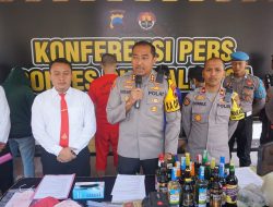 Polres Purbalingga Ungkap Kasus Miras, Judi, Narkoba dan Premanisme