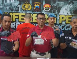 Beli Ganja Lewat Medsos, Warga Banyumas Diringkus Polres Purbalingga