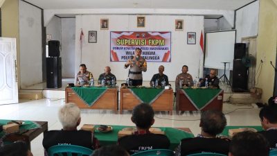 Lakukan Supervisi, Kapolres Purbalingga Berharap FKPM Bisa Optimal Melayani Masyarakat