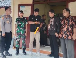 Kapolsek Kejobong Cek Keamanan Gudang Logistik Pilkada