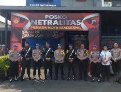 Kunjungi Posko Netralitas, Kabid Propam Polda Jateng Ajak Penyelenggara Pemilu Turut Jaga Netralitas Selama Pilkada 2024